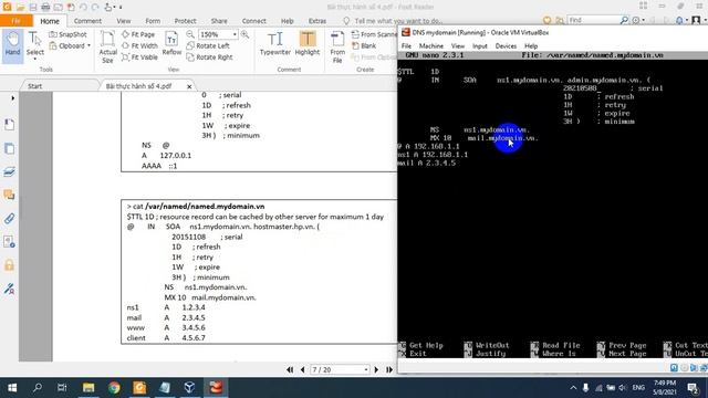 [TK&TKMIP-Lab04-p1] Xây dựng một DNS server nội bộ với BIND смотреть онлайн