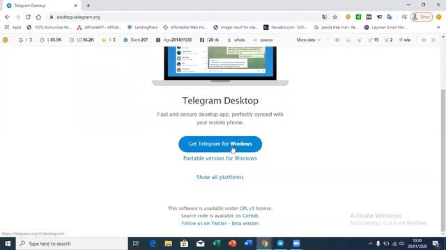 membuat telegram di laptop anda смотреть онлайн
