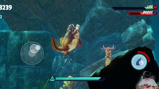 New Hungry Shark Game - Hungry Shark Primal New Mod Apk Updated🦑Ocean Gameplay смотреть онлайн