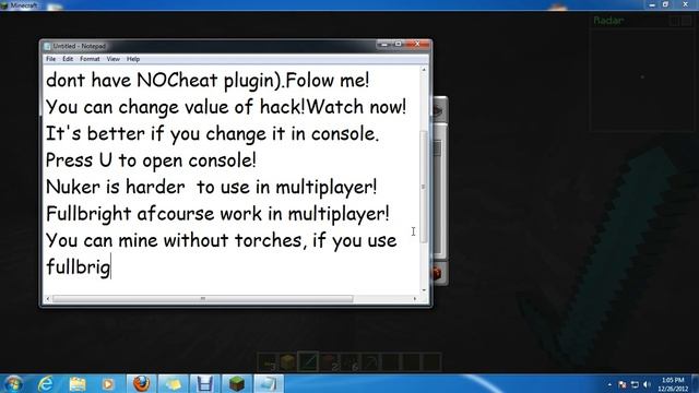 Minecraft 1.4.6 Nodus Tutorial смотреть онлайн