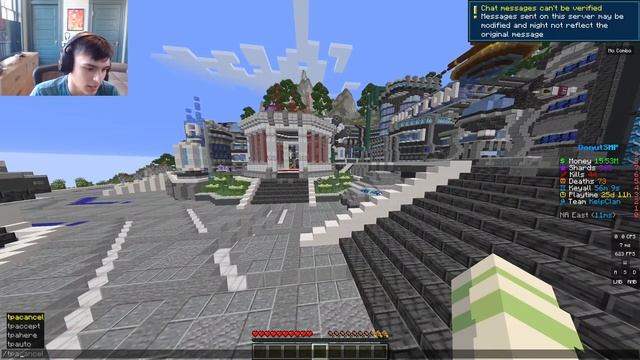 I Back Setting Up My New Mega Base On Donut SMP