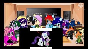 Mane 6 and some ships react to amv//dear future husband//mlp//😊