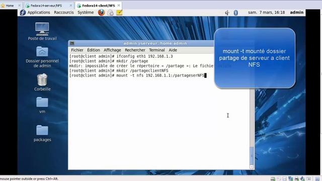 Configuration NFS смотреть онлайн
