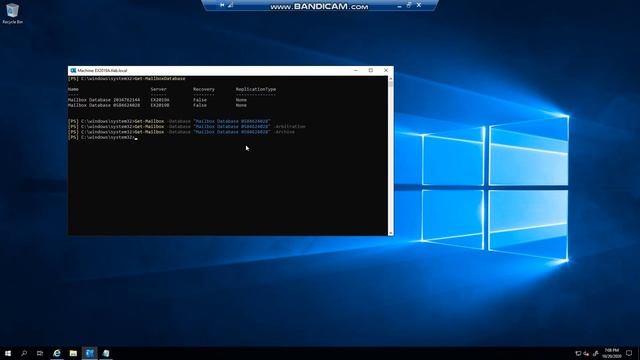 Exchange 2019 - Delete the default mailbox database created by Exchange with PowerShell смотреть онлайн