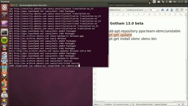 Instalar XBMC Gotham 13 0 Beta 3 en Ubuntu 13 10 смотреть онлайн