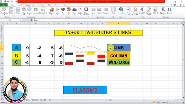 Class #12 Ms Excel In Pashto .Topics :FILTER $ LINK . FILTER, SLICER, HYPERLINKS. смотреть онлайн