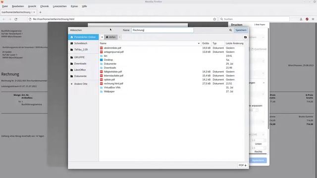 Rechnungen mit TkFibu schreiben - TkFibu Open Source Finanzbuchhaltung für Linux/Unix смотреть онлайн