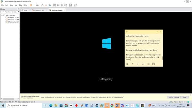Windows 8.1 - Installation In VMware Workstation Pro 17 смотреть онлайн