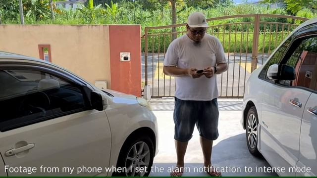 Ezviz C3W - Culprit caught and alarm tips смотреть онлайн