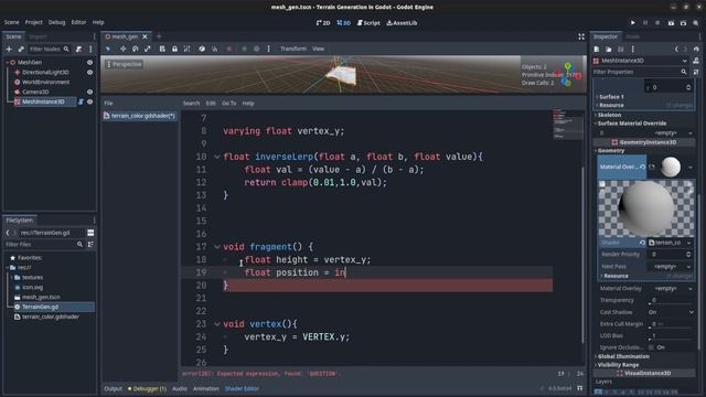 Terrain Generation Tutorial: Texturing Terrain in Godot 4 смотреть онлайн
