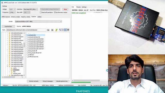 Contacts recovery from Android Internal Memory - Bricked / Dead Android Devices - Easy Jtag Tutoria смотреть онлайн
