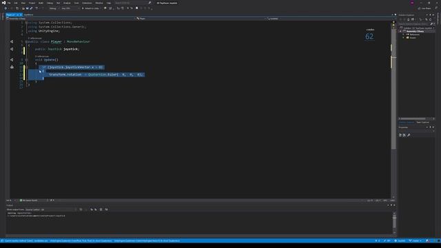 Unity 3d virtual Joystick Top Down Gun Rotation смотреть онлайн