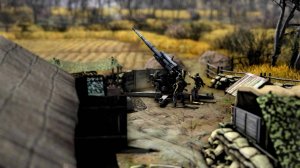 Огонь зенитного орудия 8,8 cm Flak |Игрушечные войны|Gates of Hell Ostfront