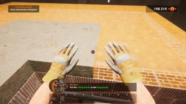 Builder Simulator gameplay. Loadbearing walls, Doors and Windows