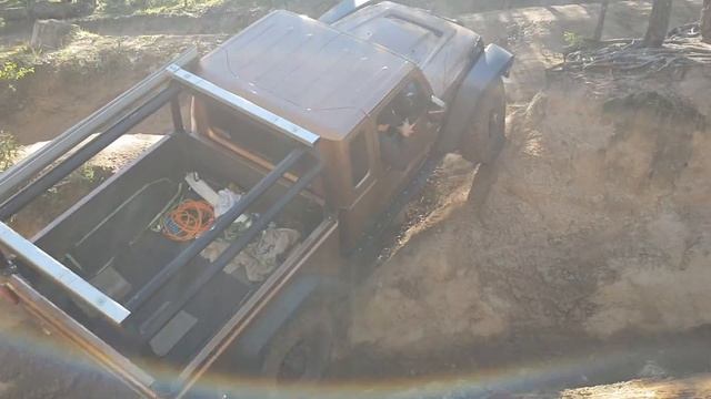 JK Brute and TJ AEV Brute Murchison built Jeeps wheeling together at LCMP смотреть онлайн