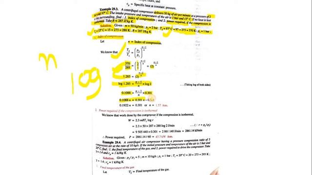 Numericals on Centrifugal Compressor смотреть онлайн