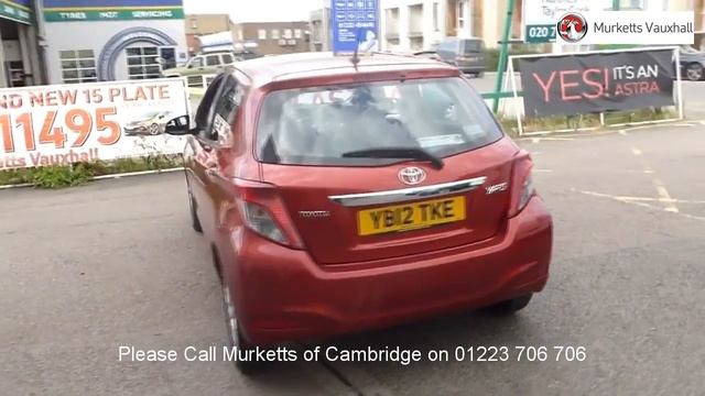 YB12TKE Toyota Yaris Hatchback TR 1.3l MURKETTS CAMBRIDGE смотреть онлайн