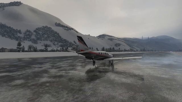 SNOW & ICE Update Microsoft Flight Simulator 2020 - Interlaken Test Run смотреть онлайн