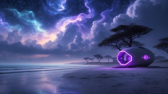 Celestial Harmony: Calming Ambient Soundscape Beneath An Infinite Sky