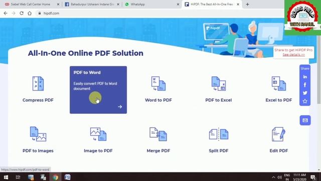 How To Convert Word, Excel, Or PowerPoint Documents File To PDF For Free ? Pdf File Kaise Banaye