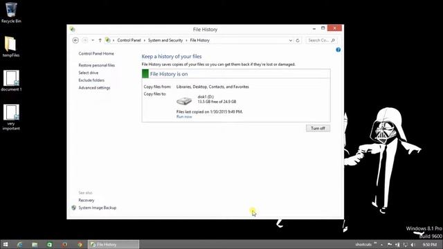 recover files on windows using file history смотреть онлайн