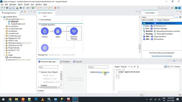 Mulesoft 4.2 - Anypoint Studio - How to fetch records from a database table using URI parameters смотреть онлайн