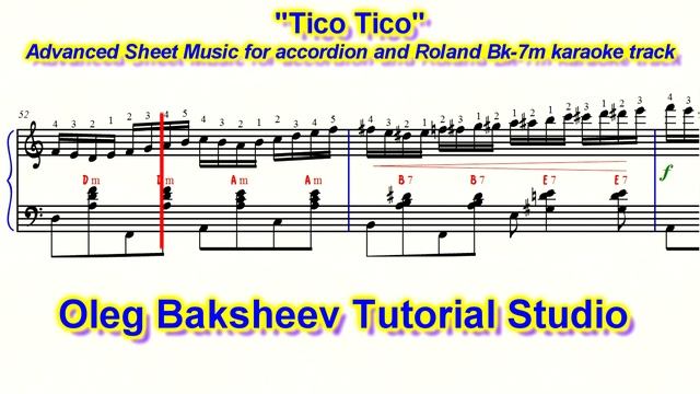 Tico-Tico no Fubá (комплект для аккордеона) смотреть онлайн