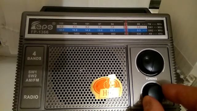 Fepe FP-1366 AM(MW) Band, evening смотреть онлайн