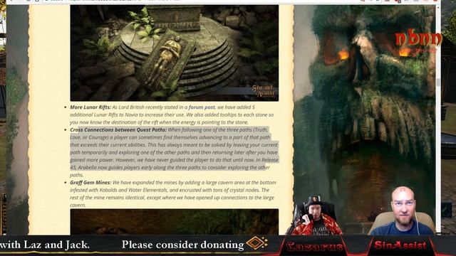 Lunch with Laz and Jack in @ShroudofAvatar by @Portalarium #LBSotA 6/29/17 смотреть онлайн