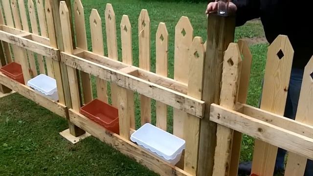 Pallet fence, most beautiful on You Tube смотреть онлайн