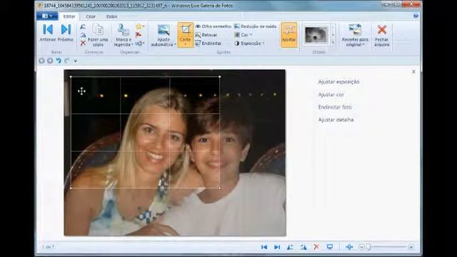 Fazendo edições rápidas com o Windows Live Photo Galery смотреть онлайн