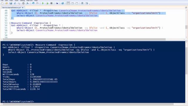 14. Protect Active Directory Organizational Units from Accidental Deletion with PowerShell смотреть онлайн
