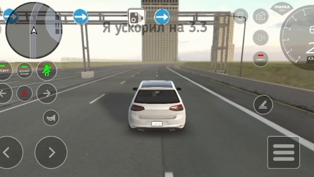 мой первый(старый) Volkswagen Golf в Car Driving 2025