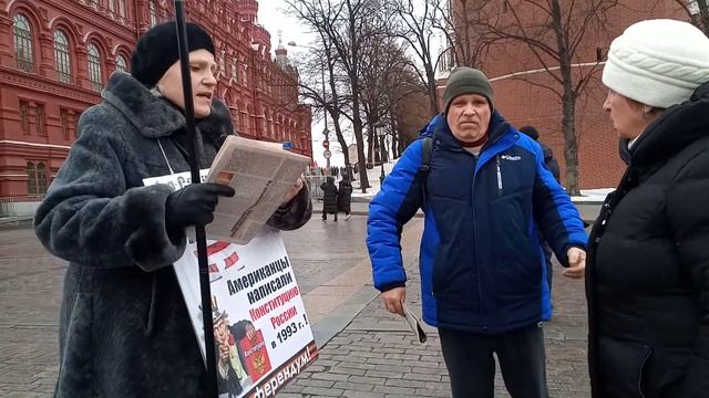 НОД. Москва. Пост №1. Манежная Площадь.С марта начинаем сбор подписей за возврат суверенитета Росси смотреть онлайн