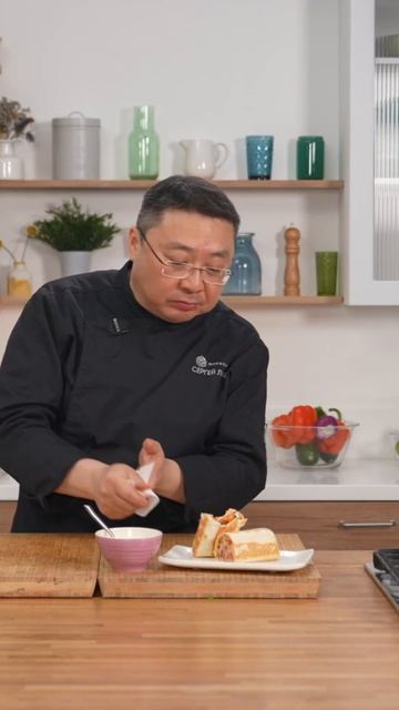 Гедонистический экстаз с буррито: рецепт от Сергея Лигая с красной рыбой. смотреть онлайн