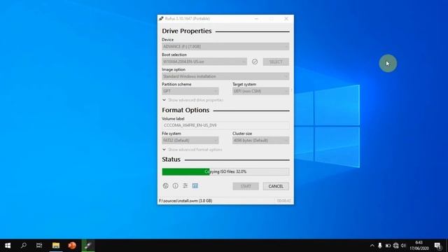 21# Cara Membuat Bootable Flashdisk Windows 10 64 Bit Dengan Rurus | GPT mode UEFI | UEFI Firmware смотреть онлайн
