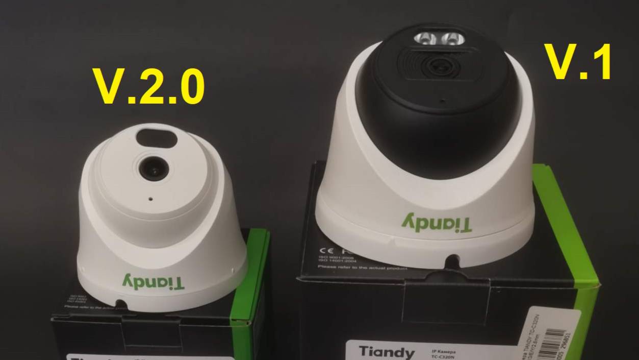 Сравнение IP-камер Tiandy TC-C320N Spec:I3/E/Y/2.8mm/V2.0 и TC-C320N Spec:I3/E/Y/2.8mm смотреть онлайн