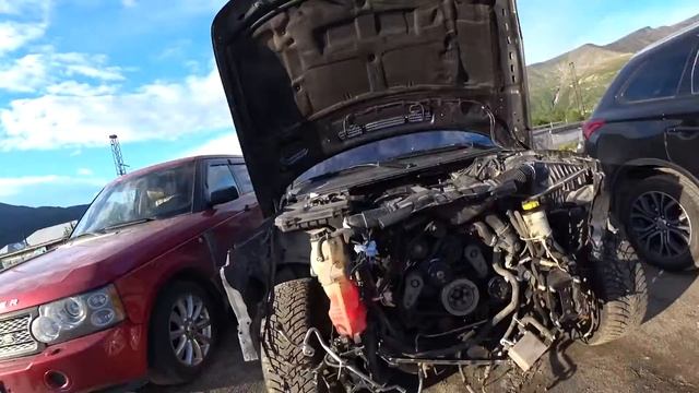 Поживился с бампера Rang rover.... смотреть онлайн