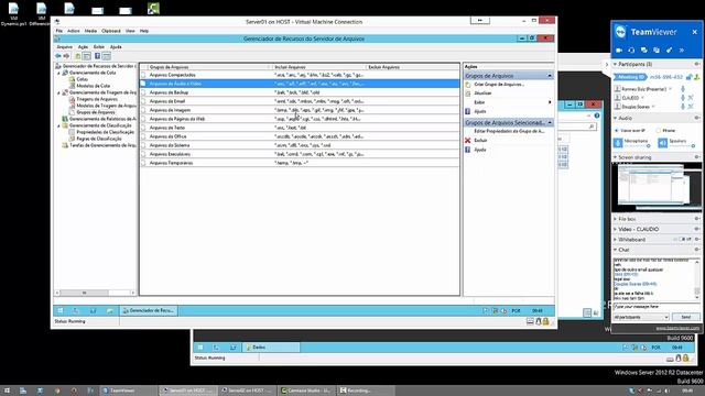 Como configurar o FSRM (File Server Resource Manager) смотреть онлайн