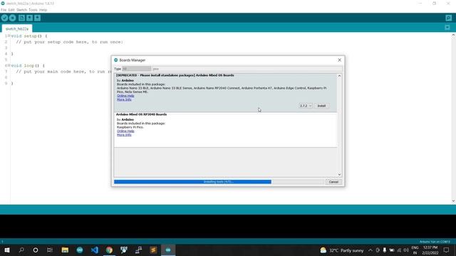 Installing Raspberry Pi Pico boards in Arduino IDE смотреть онлайн