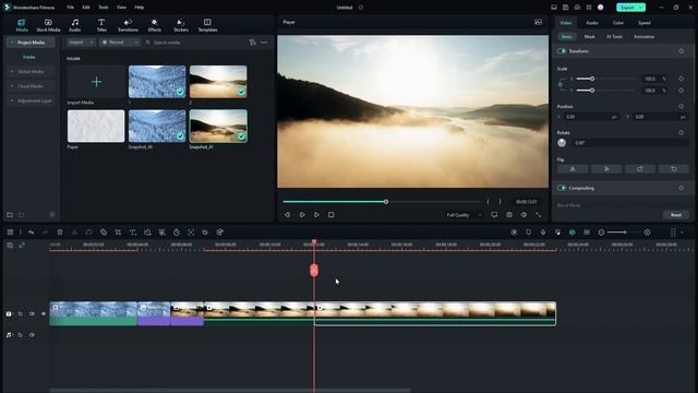 How to Create Brush Transition in Filmora 12 | Filmora 12 Tutorials смотреть онлайн