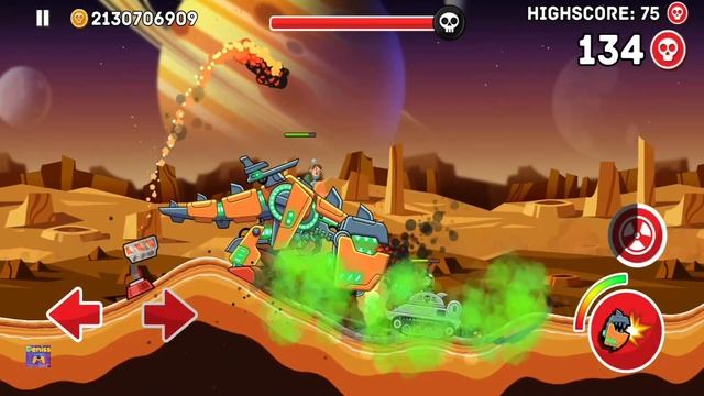 "GERAND TANKS " ALL TANK BOSS VS "HILLS OF STEEL" ALL TANK BOSS ANDROID HD GAMEPLAY смотреть онлайн