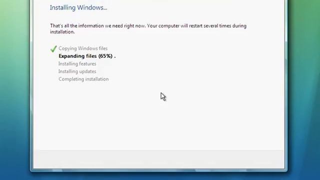 Installing Windows Vista Part 1 смотреть онлайн