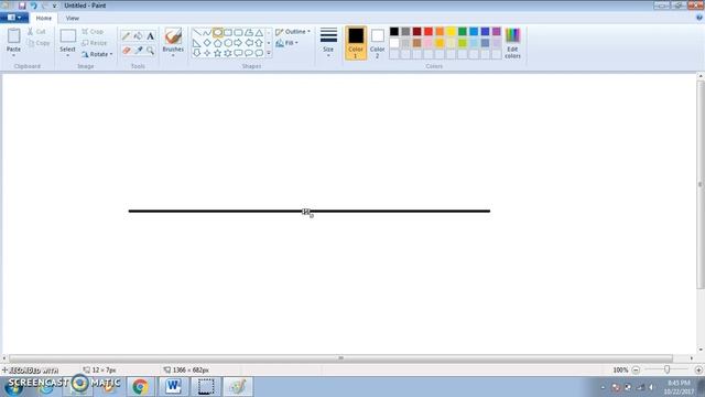 One point Perspective Drawing using Windows Paint смотреть онлайн