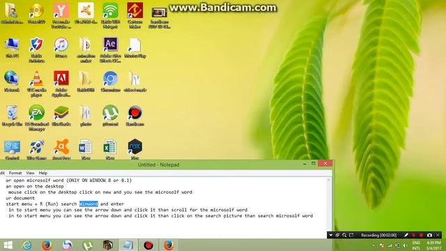 5 ways to open Microsolf Word (ONLY ON WINDOW 8 OR 8.1) смотреть онлайн