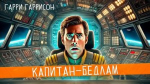Гарри Гаррисон - КАПИТАН-БЕДЛАМ | Аудиокнига (Рассказ) | Фантастика | Книга в Ухе