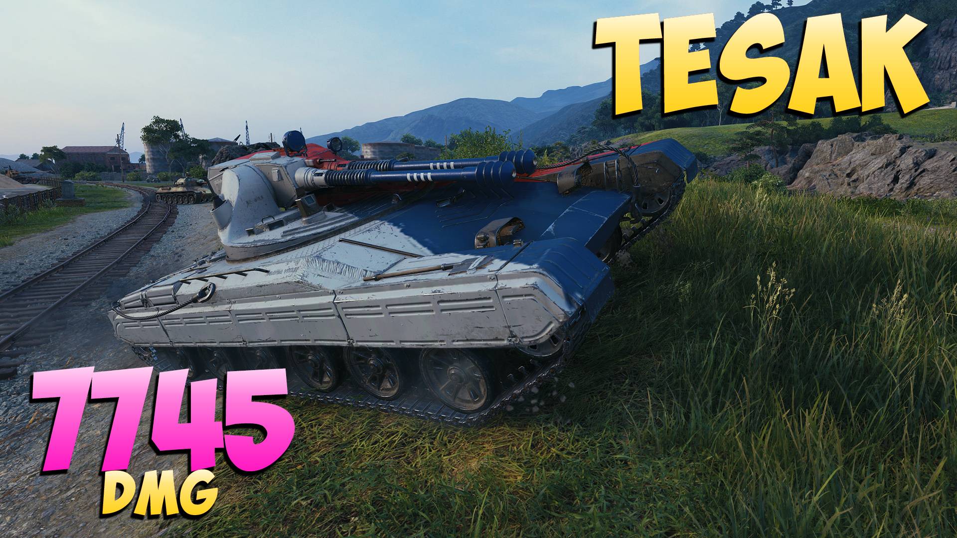 Tesak - 7 Фрагов 7.7K Урона - Дырокол! - Мир Танков