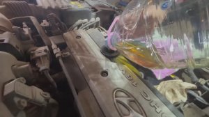 Замена Масла в Хундай Элантра