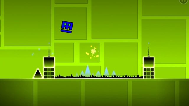 Делаю попытки в 3 и 4 уровне в Geometry dash lite смотреть онлайн